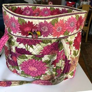 Floral large Vera Bradley tote